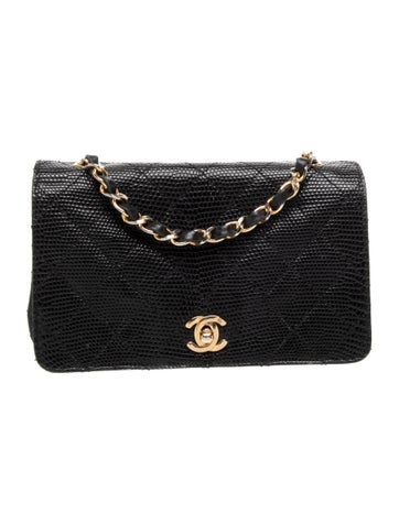 Mini Lizard Flap Bag