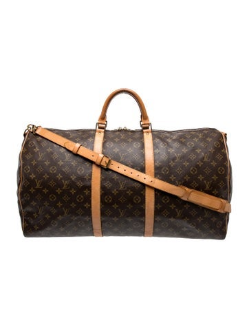 LV Monogram Keepall Bandouliere 60