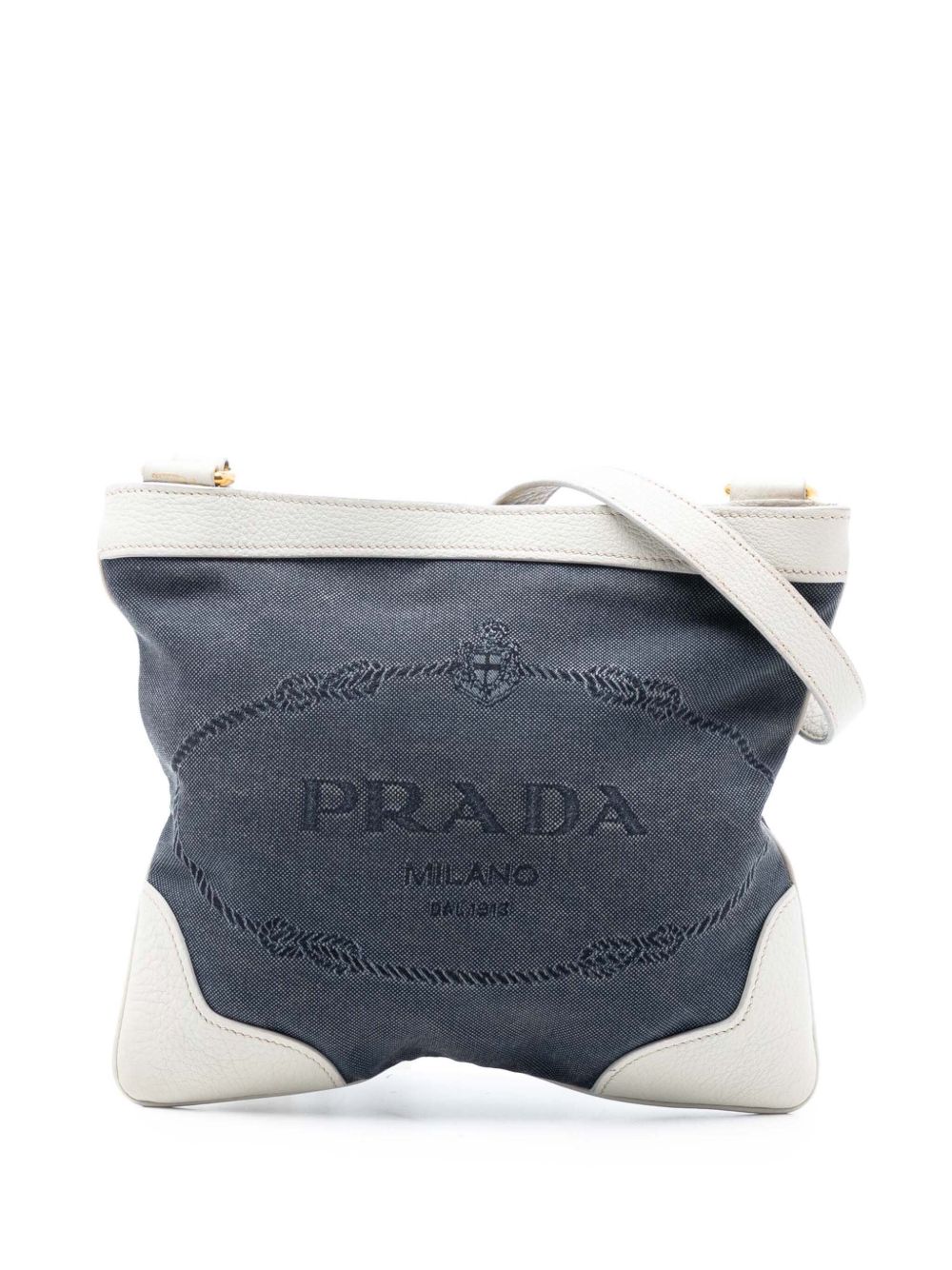 Prada 2000-2012 Canvas Canapa Logo crossbody bag
