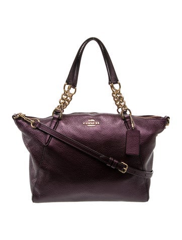 Leather Top Handle Bag