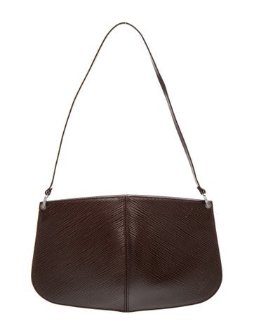 Epi Leather Pochette Demi-Lune Vintage
