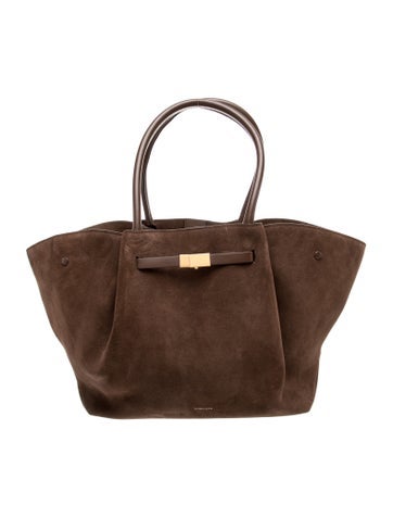 Suede New York Tote Large