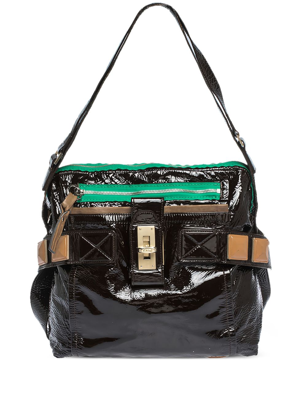 Audra leather shoulder bag