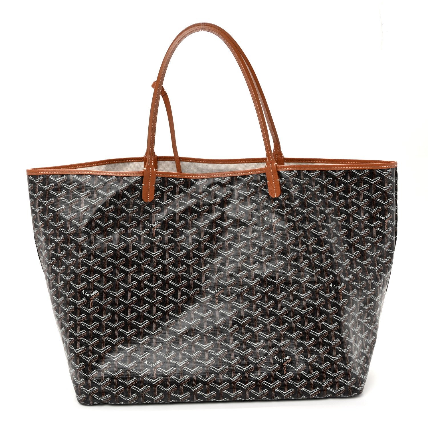 Goyard Goyardine Saint Louis GM Black Gold