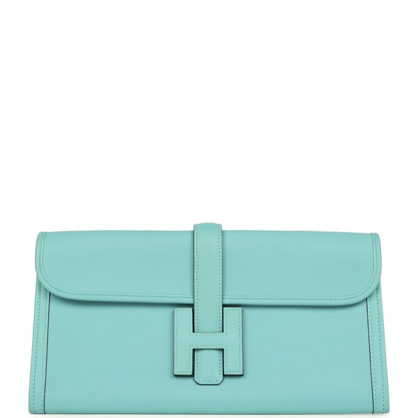 Hermes Hermes Jige Elan 29 Bleu Saint-Cyr Swift