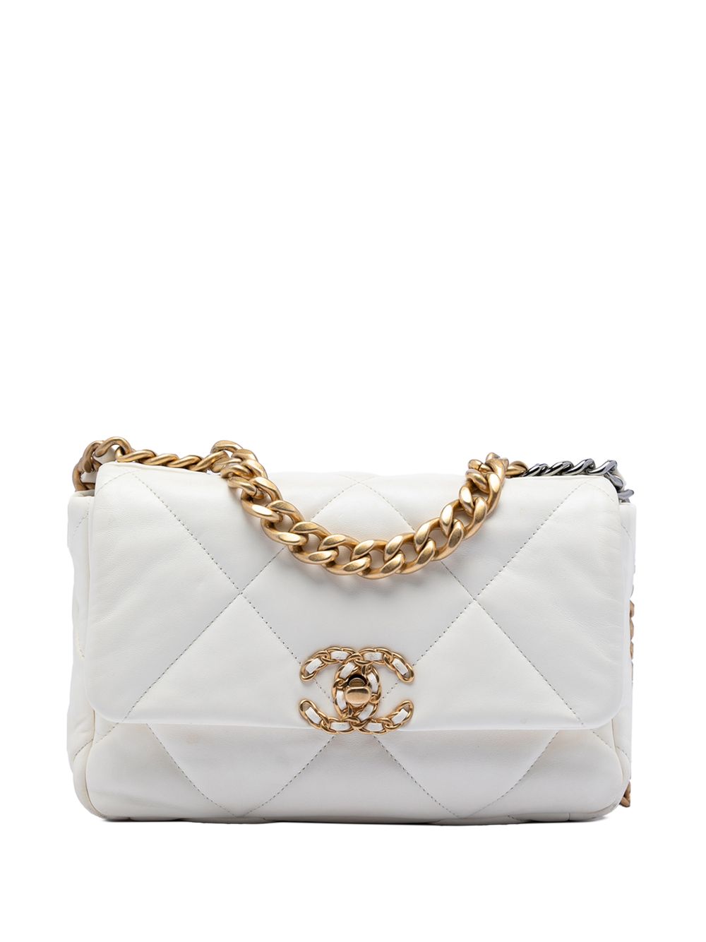 2021-2025 Medium Lambskin 19 Flap satchel
