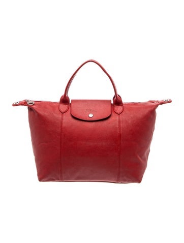 Leather Top Handle Bag