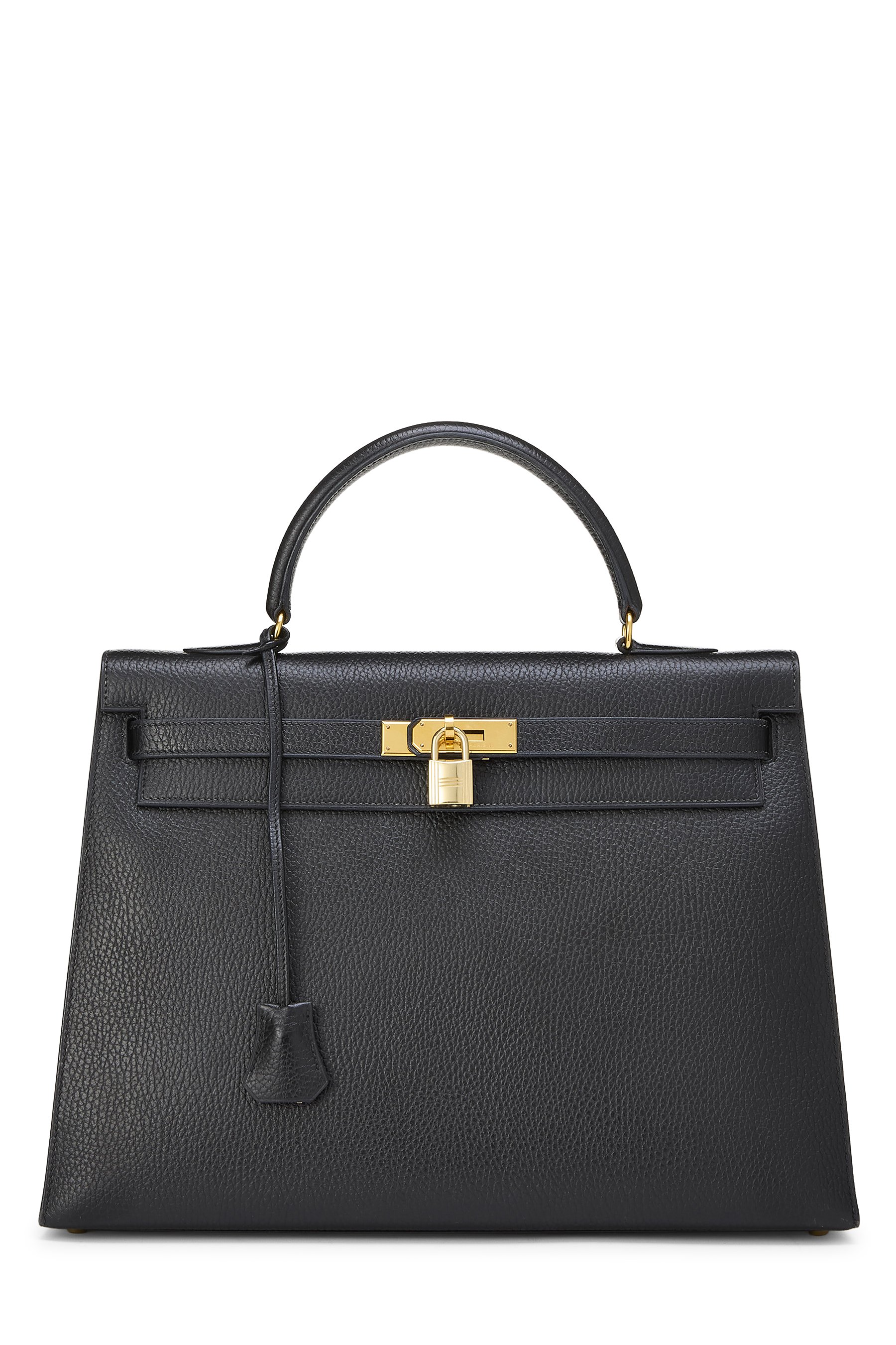 Hermès Black Ardennes Kelly Sellier 35