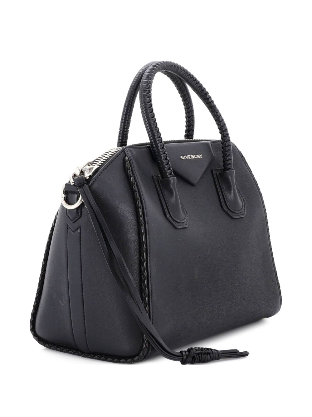 Givenchy Antigona Bag Leather with Woven Detail Small satchel