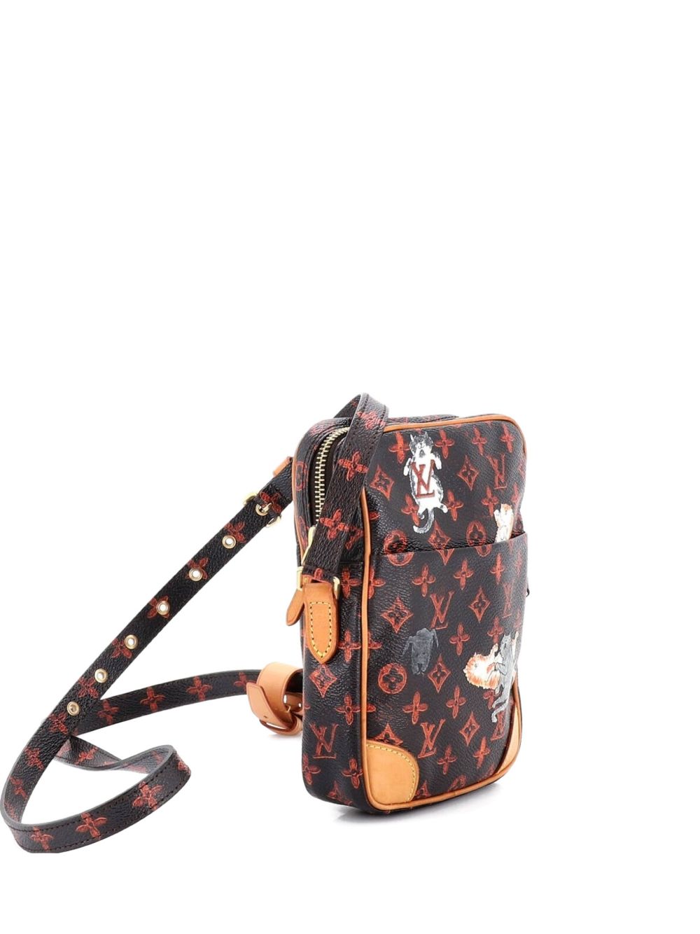 Paname Bag Limited Edition Grace Coddington Catogram Canvas MM crossbody bag