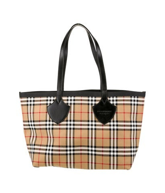 Burberry Vintage Check Giant Reversible Tote Bag Vintage