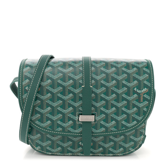 Goyard Goyardine Belvedere II PM Messenger Bag Green