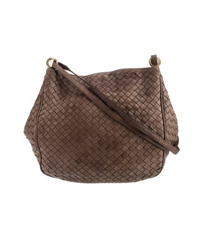 Bottega Veneta Veneta Intrecciato Shoulder Bag Vintage