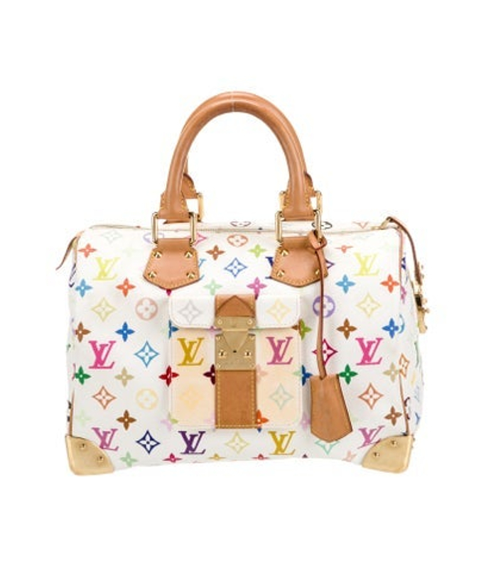 Louis Vuitton Vuitton Multicolore Monogram Speedy 30 Vintage