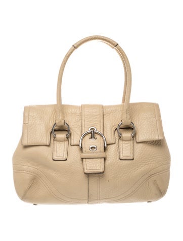 Coach Leather Shoulder Bag