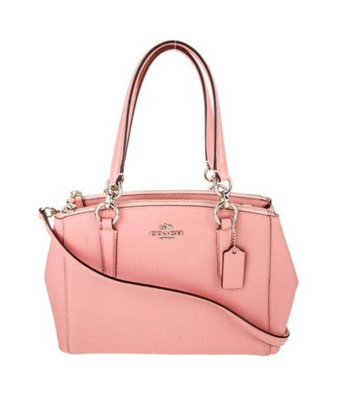 Coach Saffiano Leather Top Handle Bag
