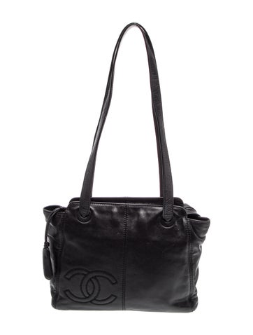 Leather CC Shoulder Bag