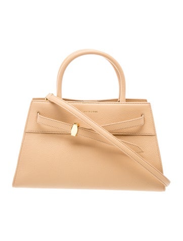 Leather Top Handle Bag