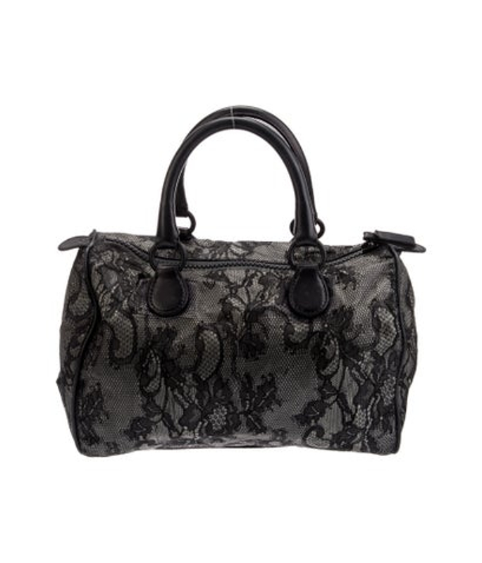 Valentino Lace Top Handle Bag
