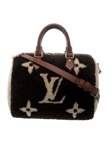 Shearling Speedy Bandouliere 39