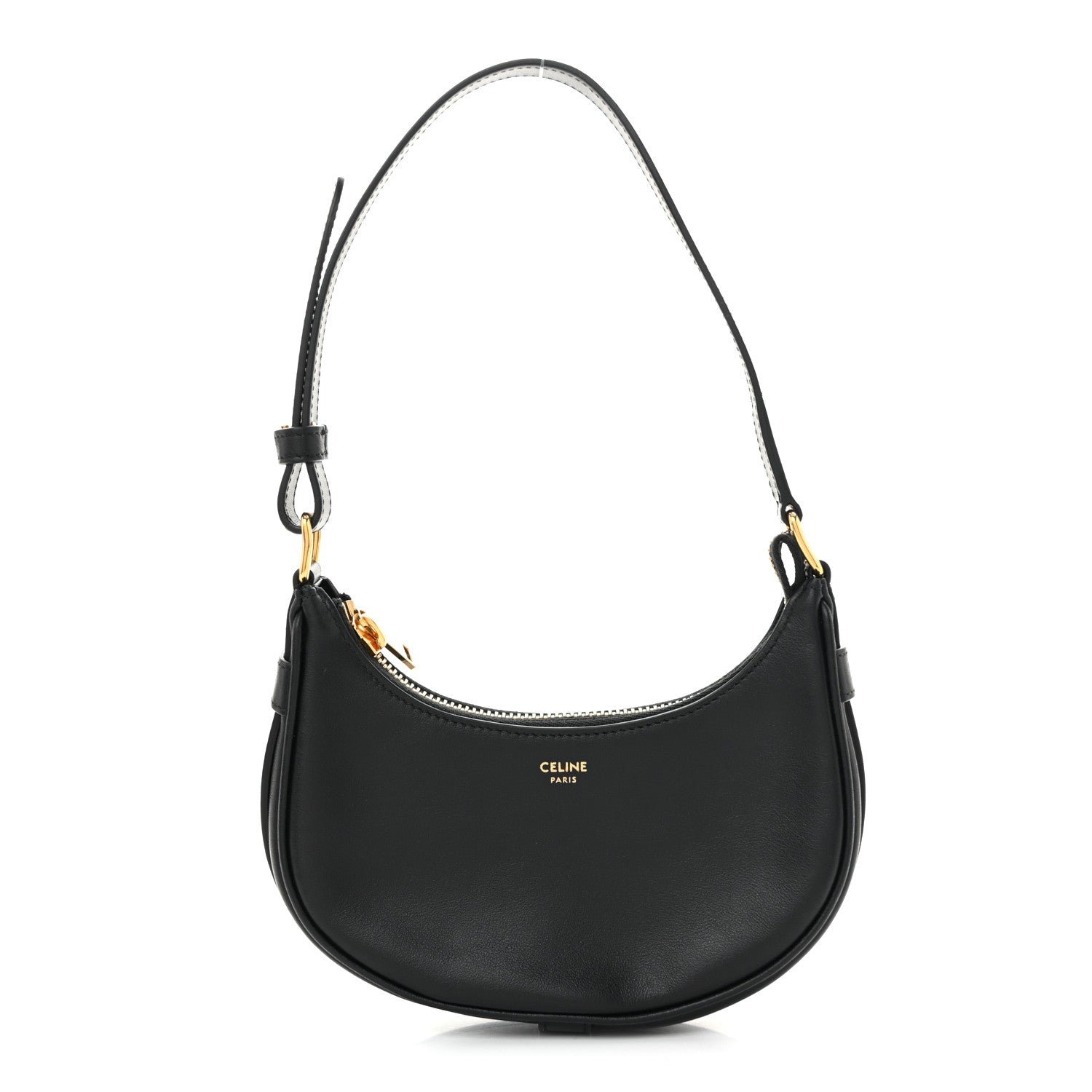 Celine Smooth Calfskin Mini Ava Shoulder Bag Black