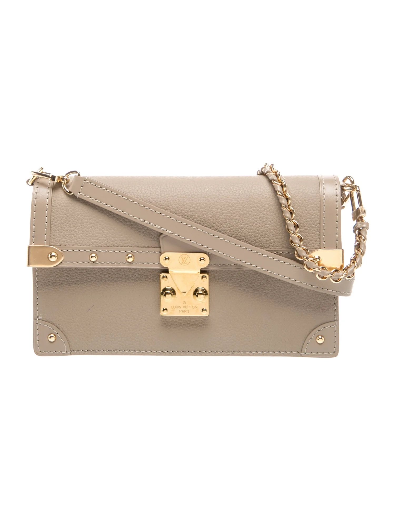 Monogram Trunk Chain Wallet Small