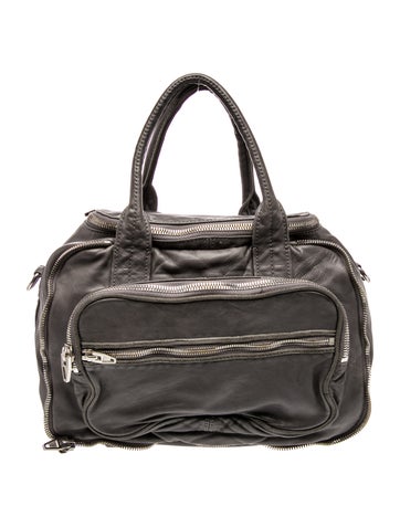 Leather Top Handle Bag
