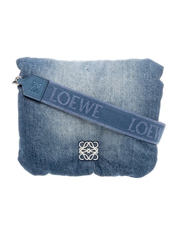 Loewe Denim Puffer Goya Small