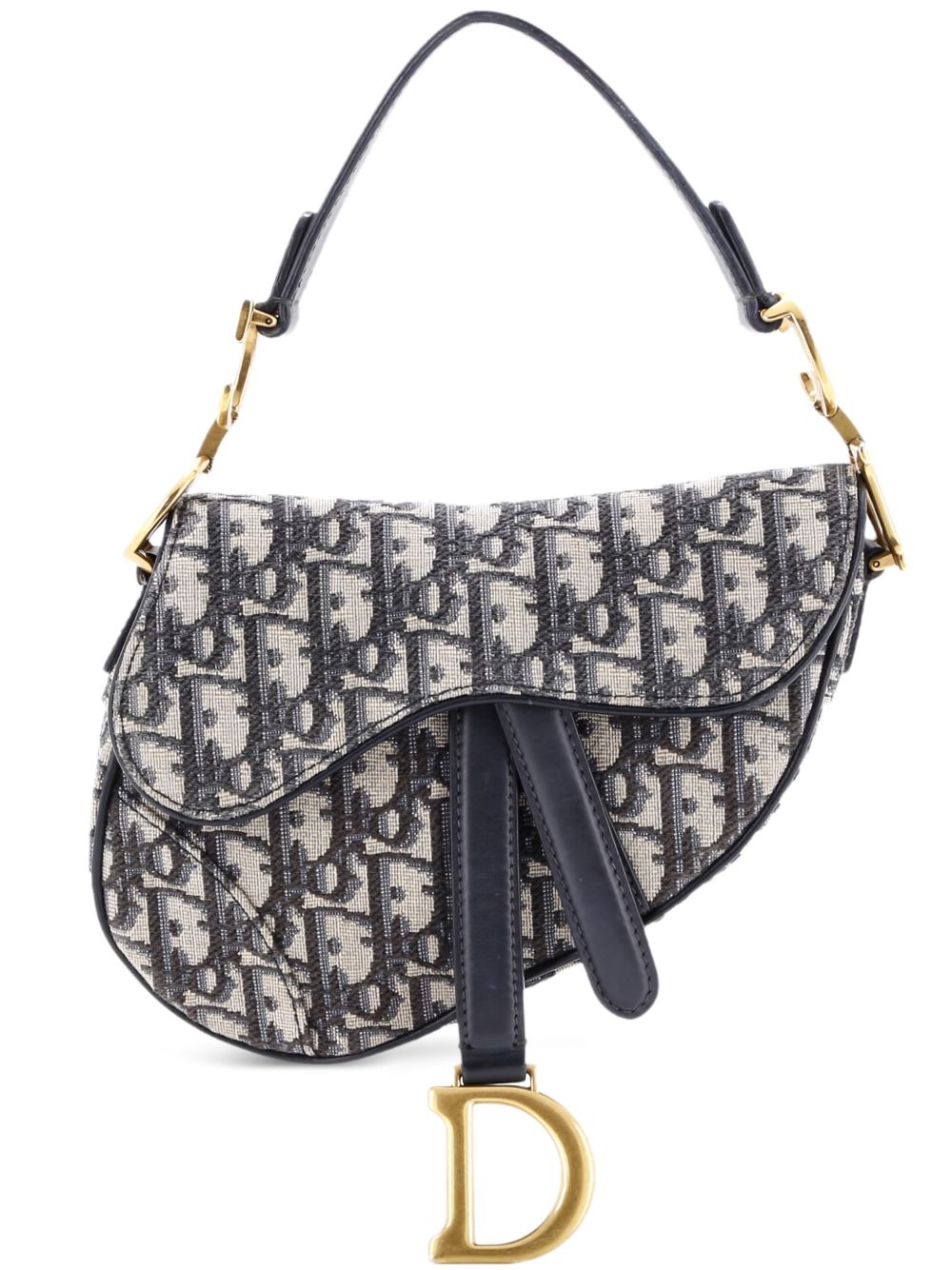 Saddle Handbag Oblique Canvas Mini shoulder bag