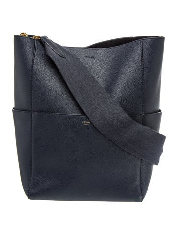 Leather Seau Sangle Medium