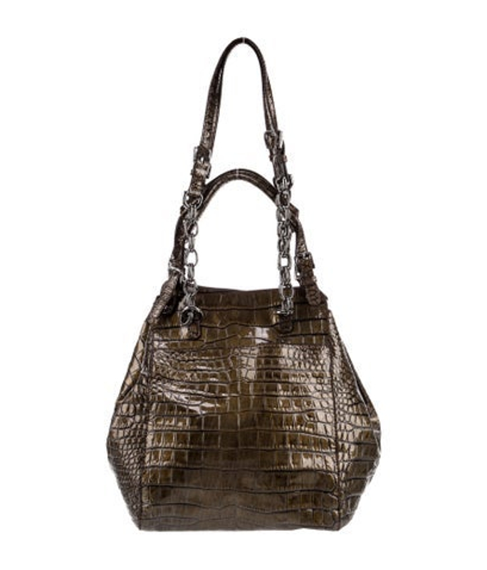 Dolce & Gabbana Gabbana Embossed Leather Miss Pocket Handbag W Tags