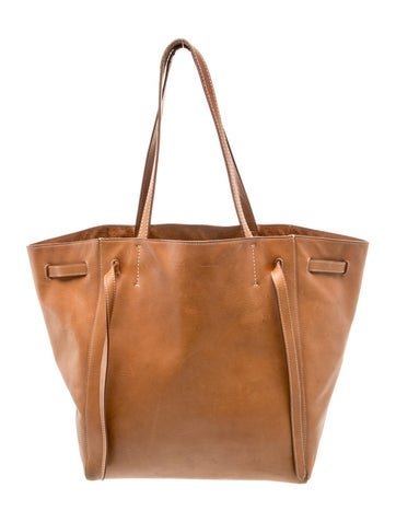 Leather Cabas Phantom Medium