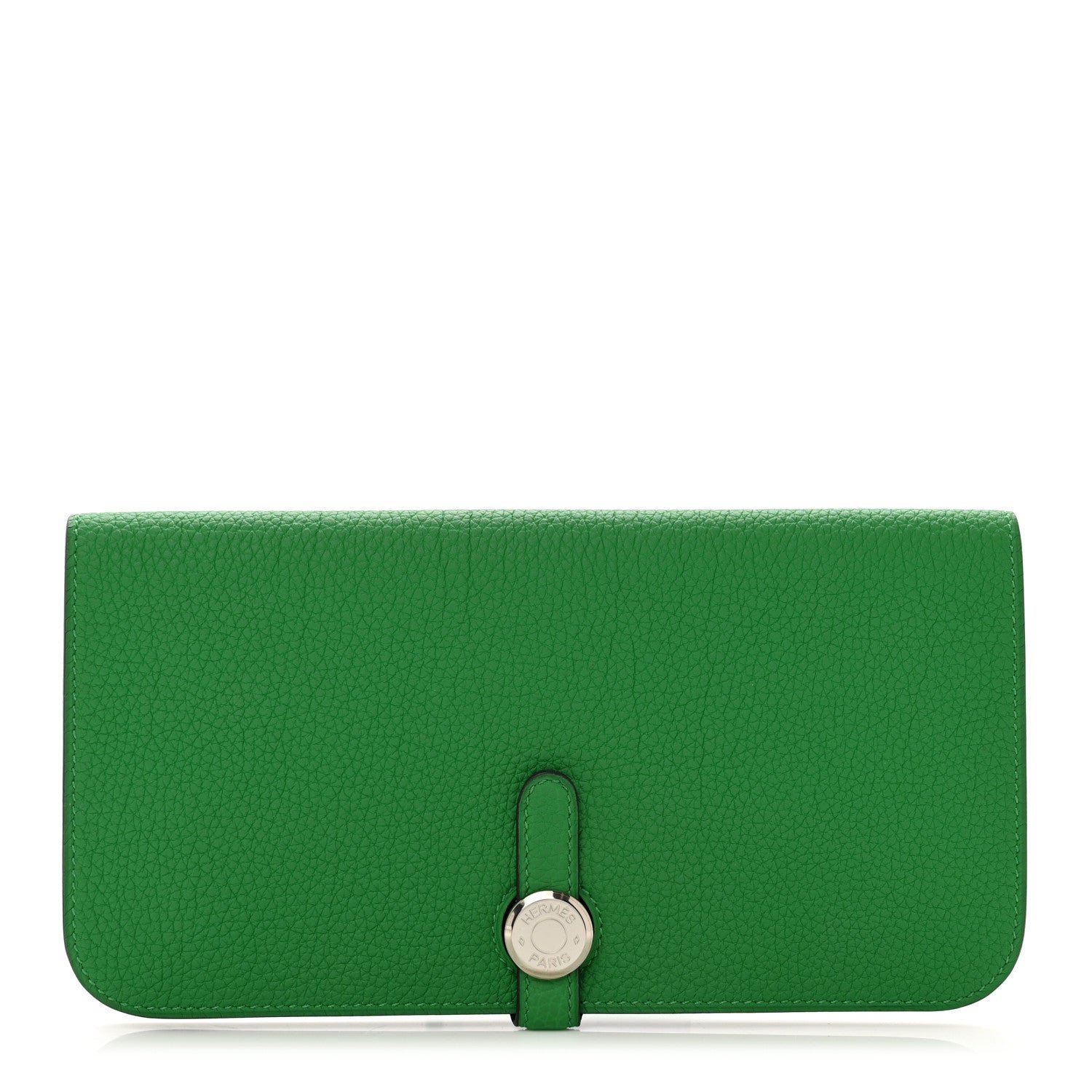 Hermes Togo Dogon Recto Verso Wallet Bambou