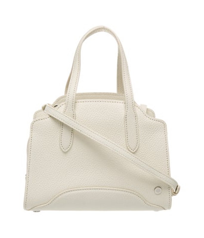 Loro Piana Piana Leather Micro Sesia Grained Matte Leather Bag Medium