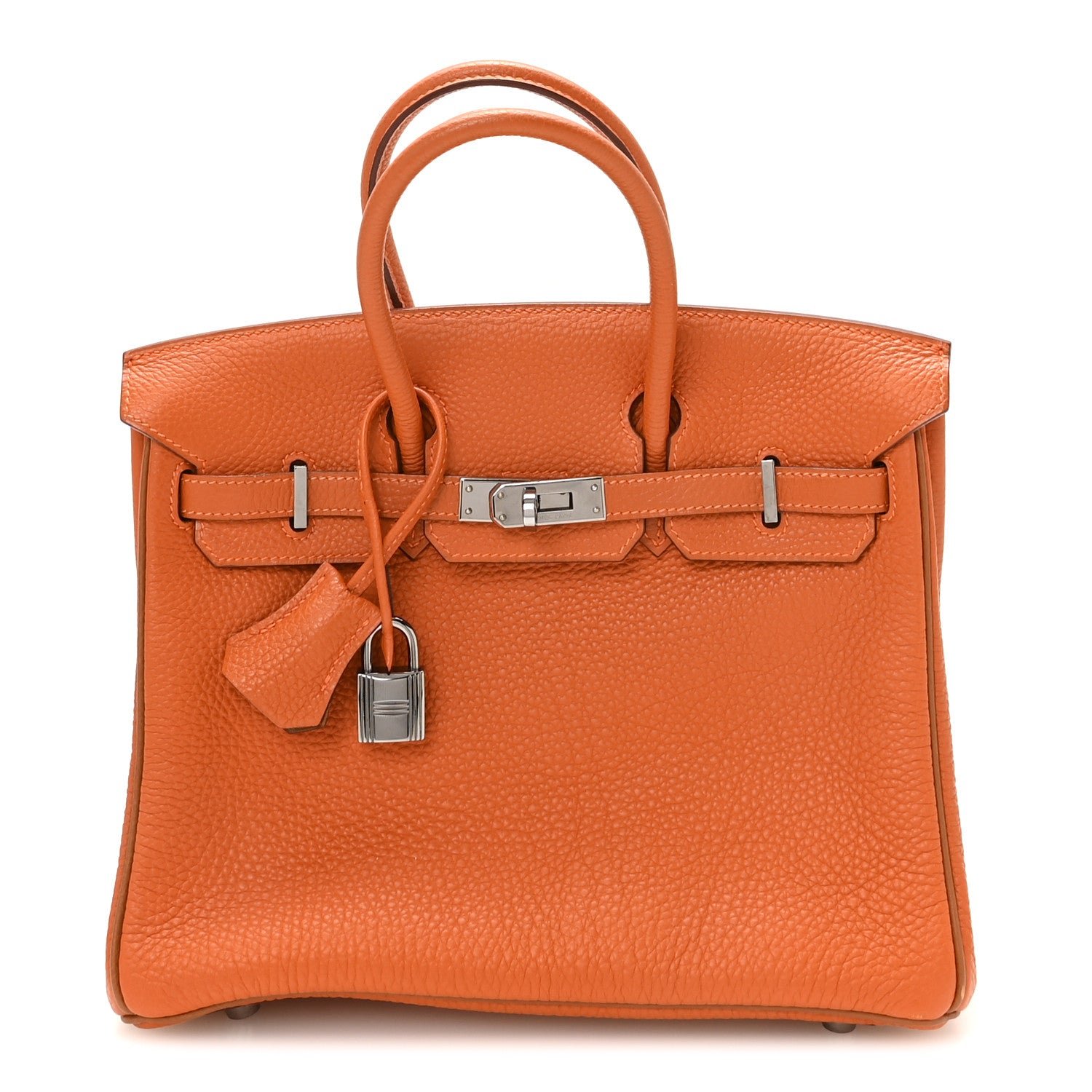 Hermes Hermes Togo Verso Birkin 25 Potiron Fauve