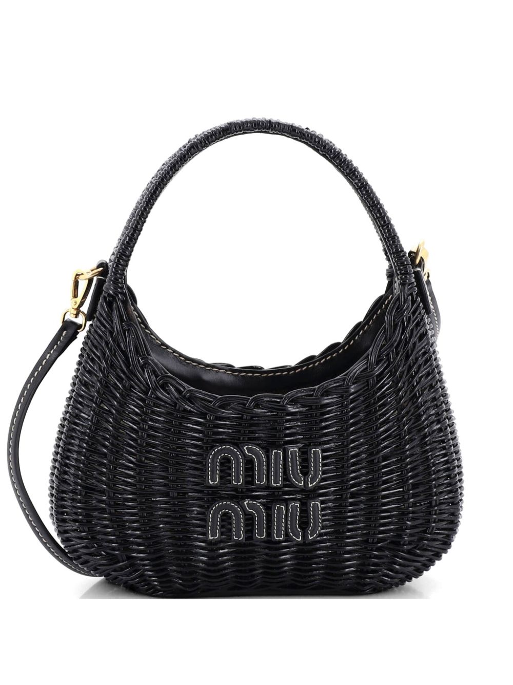 Wander Hobo Wicker Mini shoulder bag
