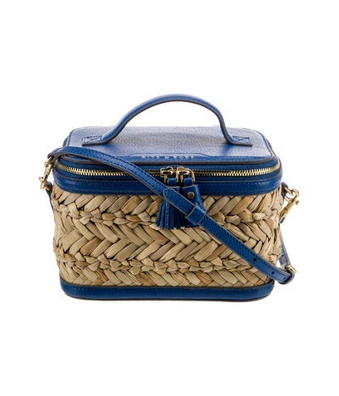Anya Hindmarch Hindmarch Raffia Crossbody Bag W Tags