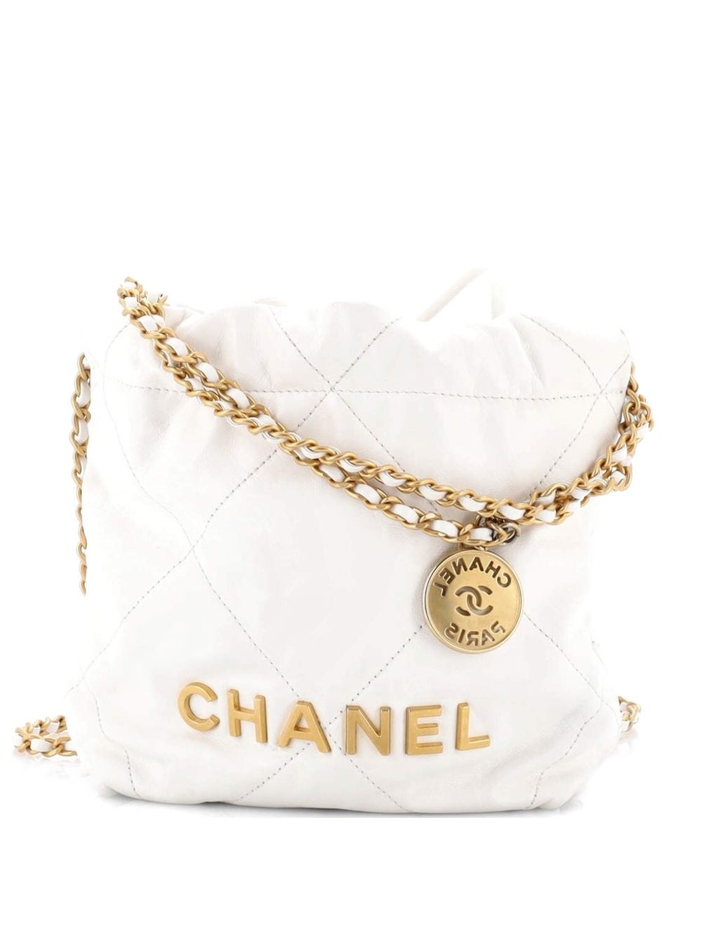 22 Chain Hobo Quilted Calfskin Mini crossbody bag