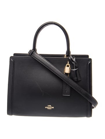 Leather Top Handle Bag