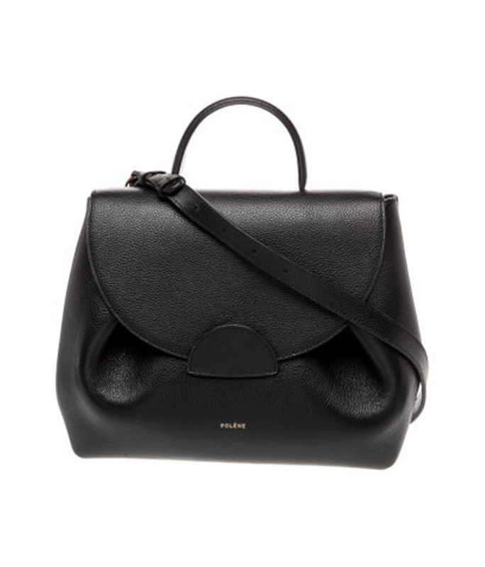 Polene Leather Numero Un Top Handle Bag
