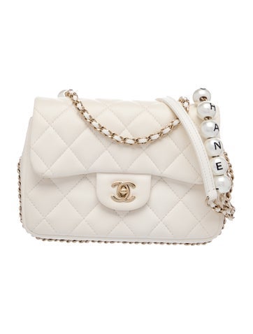 My Precious Pearls Mini Flap Bag