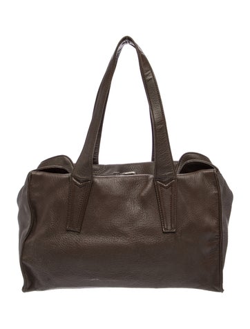 Max Mara Leather Top Handle Bag