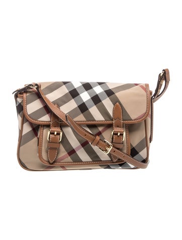 Nova Check Messenger Bag w/ Tags