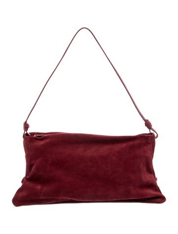 Suede Wally Shoulder Bag