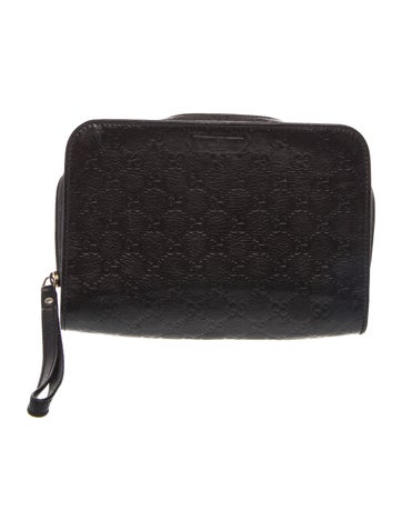 Leather GG Signature Portfolio