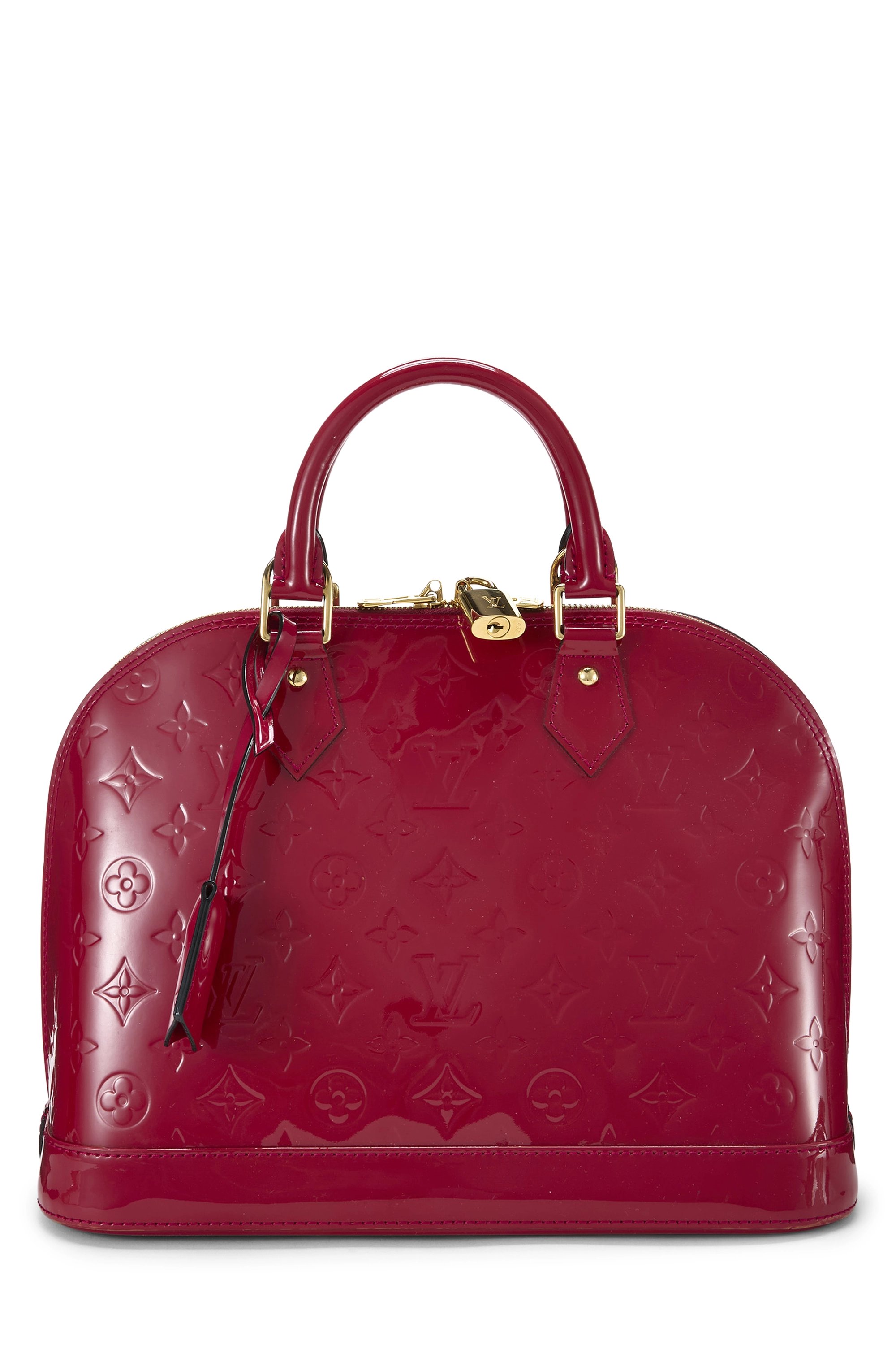 Indian Rose Monogram Vernis Alma PM NM