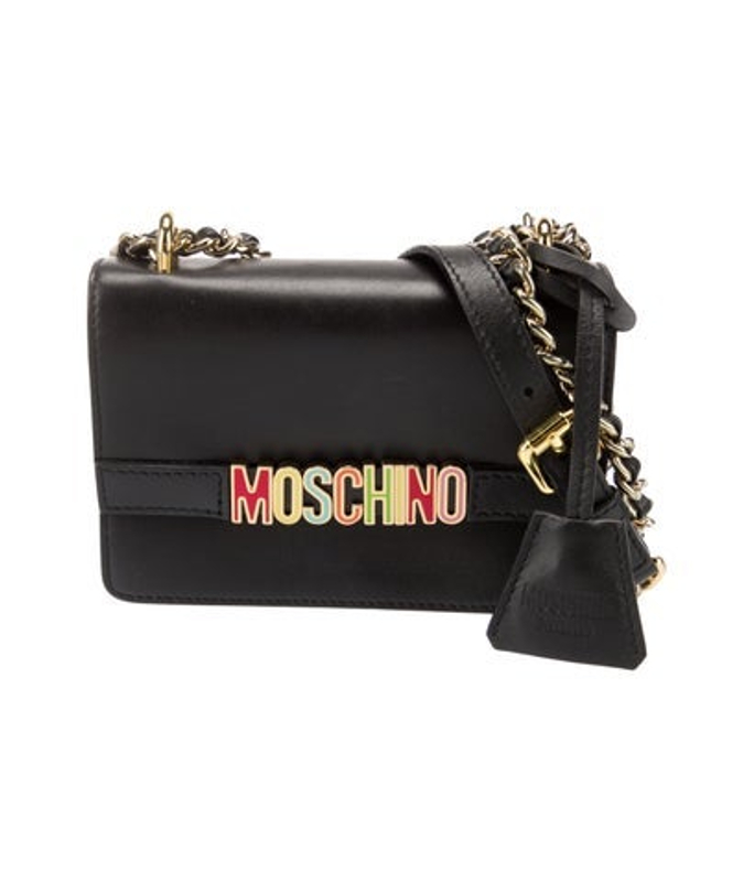 Moschino Leather Shoulder Bag