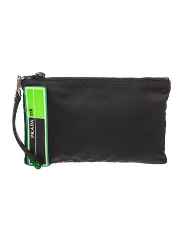 Tessuto Nylon Clutch