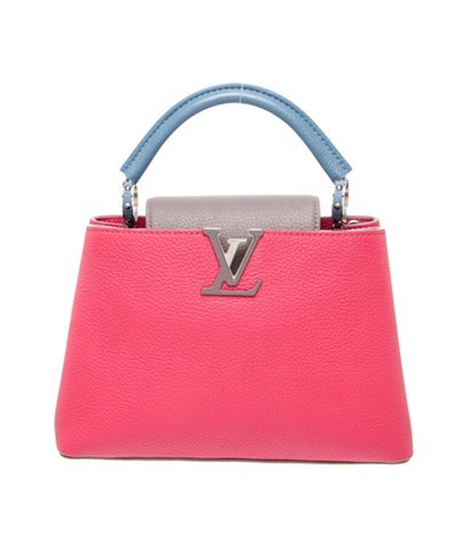 Louis Vuitton Vuitton Taurillon Leather Capucines Pm