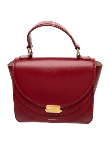 Leather Top Handle Bag